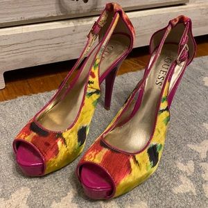 Guess brand high heels
